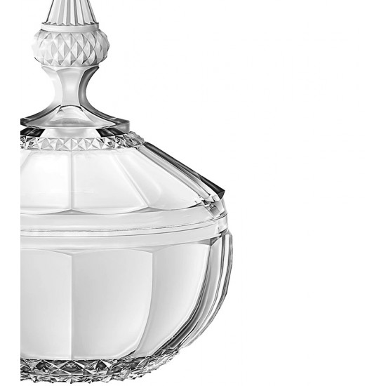 Bomboniere 16cm Por 12cm Splendor Em Cristal Ecológico L'Hermitage